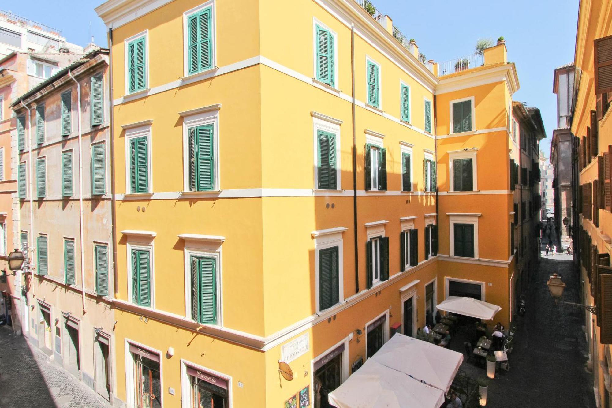Campo De Fiori - Loft In Originario Anfiteatro Romano Εξωτερικό φωτογραφία